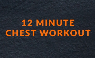 12 minute chest workout